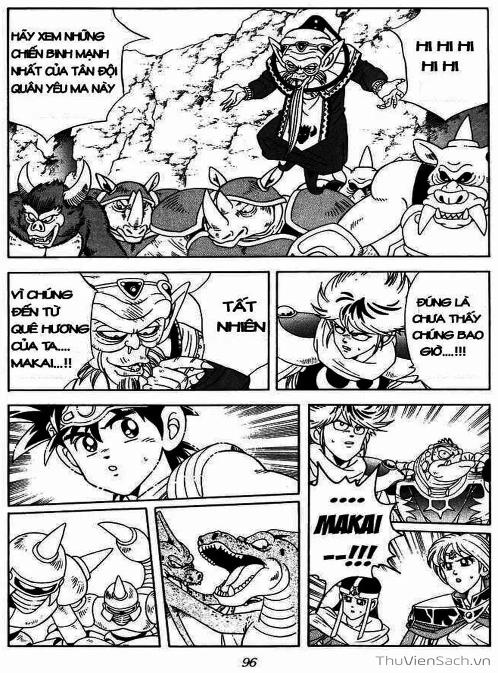 Truyện Tranh Dấu Ấn Rồng Thiêng - Dragon Quest trang 4