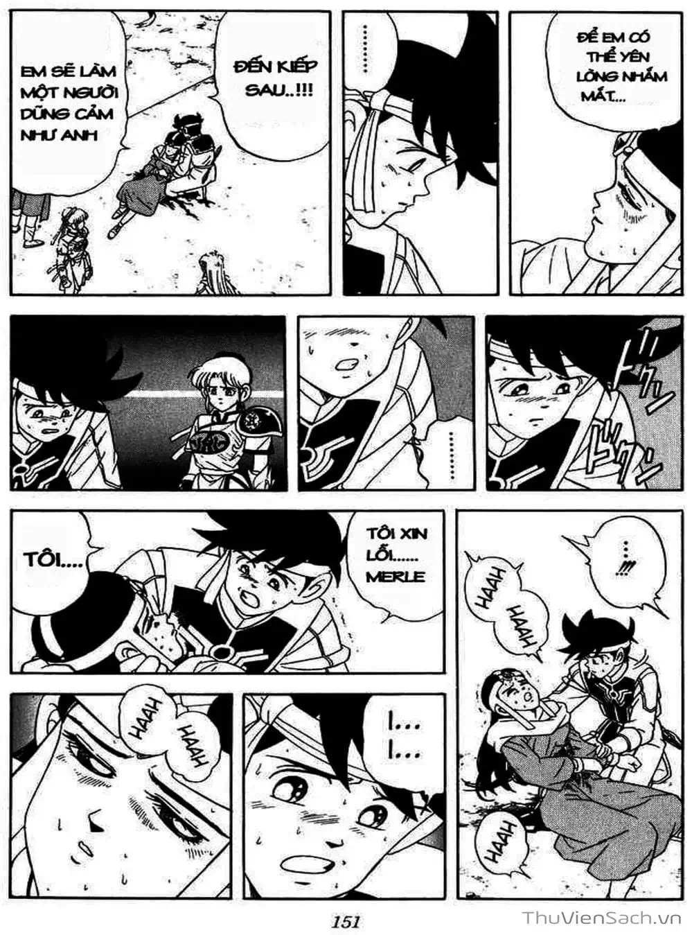 Truyện Tranh Dấu Ấn Rồng Thiêng - Dragon Quest trang 4