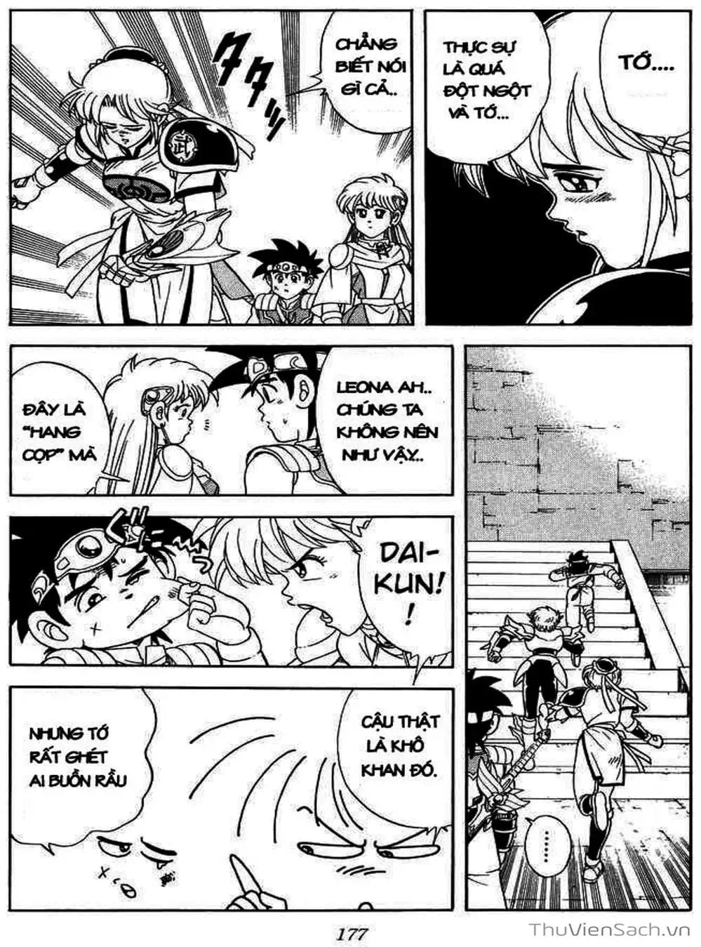 Truyện Tranh Dấu Ấn Rồng Thiêng - Dragon Quest trang 4