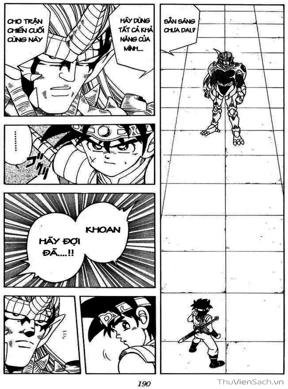 Truyện Tranh Dấu Ấn Rồng Thiêng - Dragon Quest trang 4