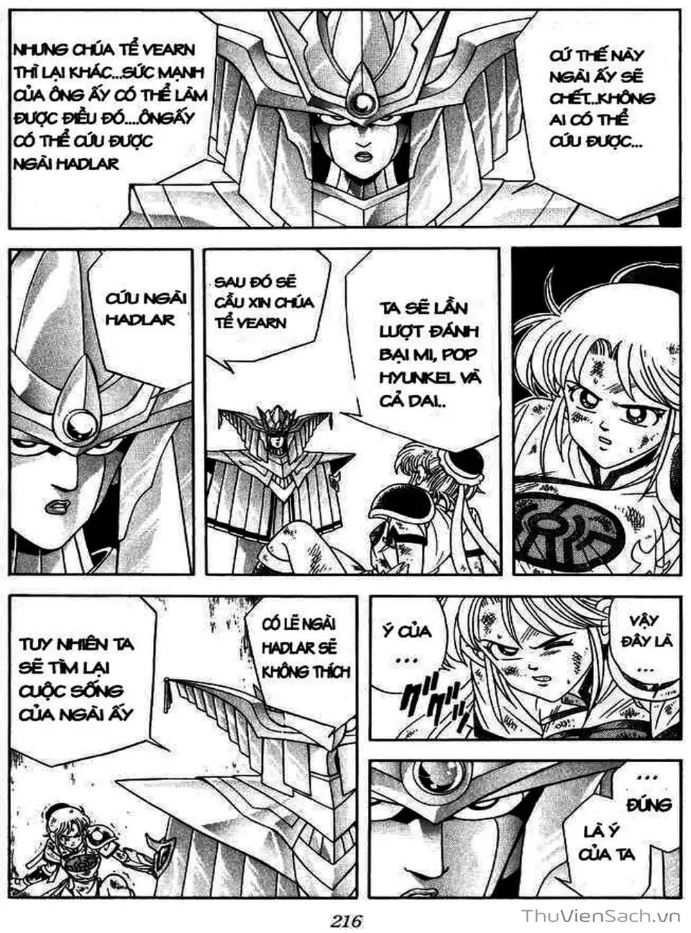 Truyện Tranh Dấu Ấn Rồng Thiêng - Dragon Quest trang 4