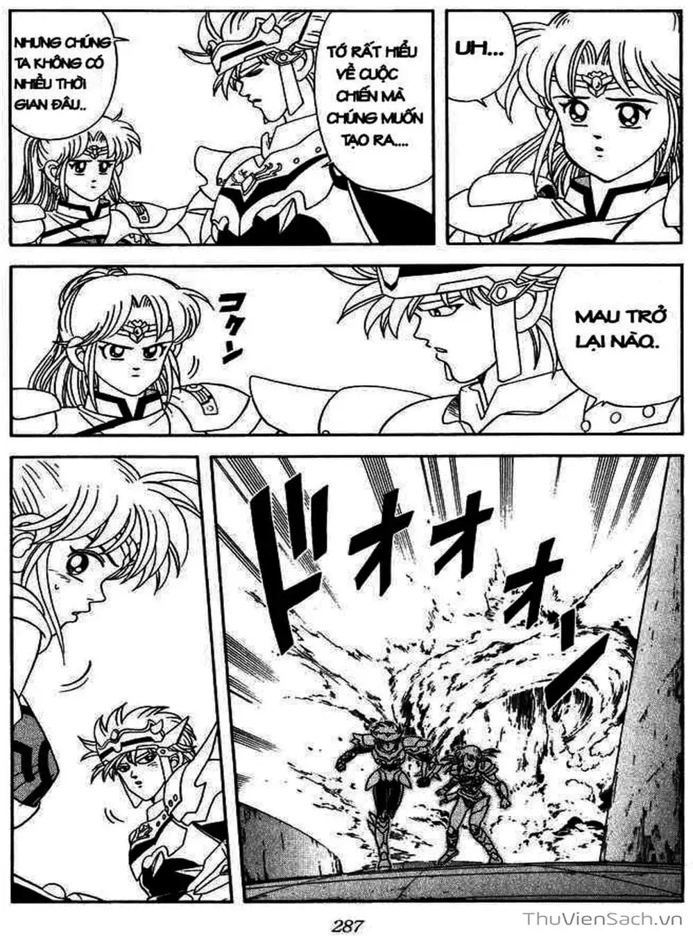 Truyện Tranh Dấu Ấn Rồng Thiêng - Dragon Quest trang 4