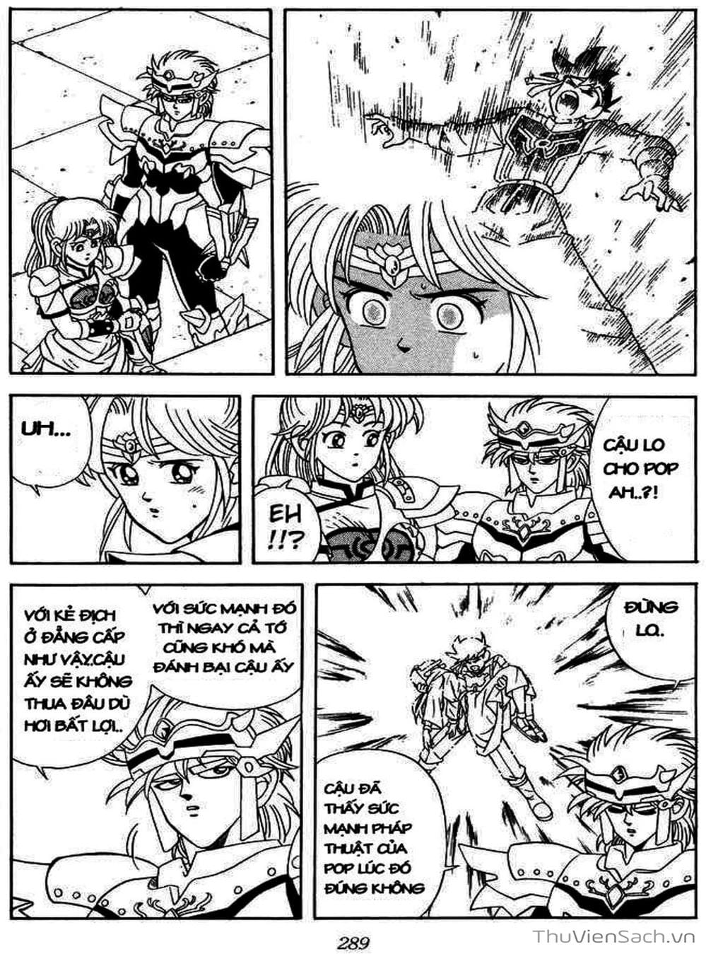 Truyện Tranh Dấu Ấn Rồng Thiêng - Dragon Quest trang 4