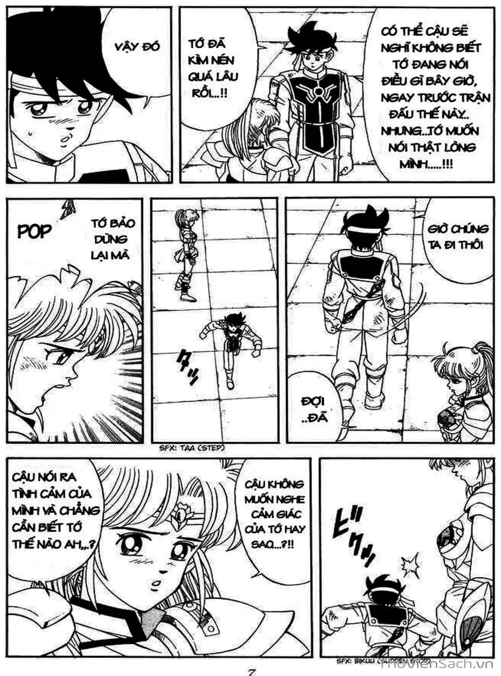 Truyện Tranh Dấu Ấn Rồng Thiêng - Dragon Quest trang 4