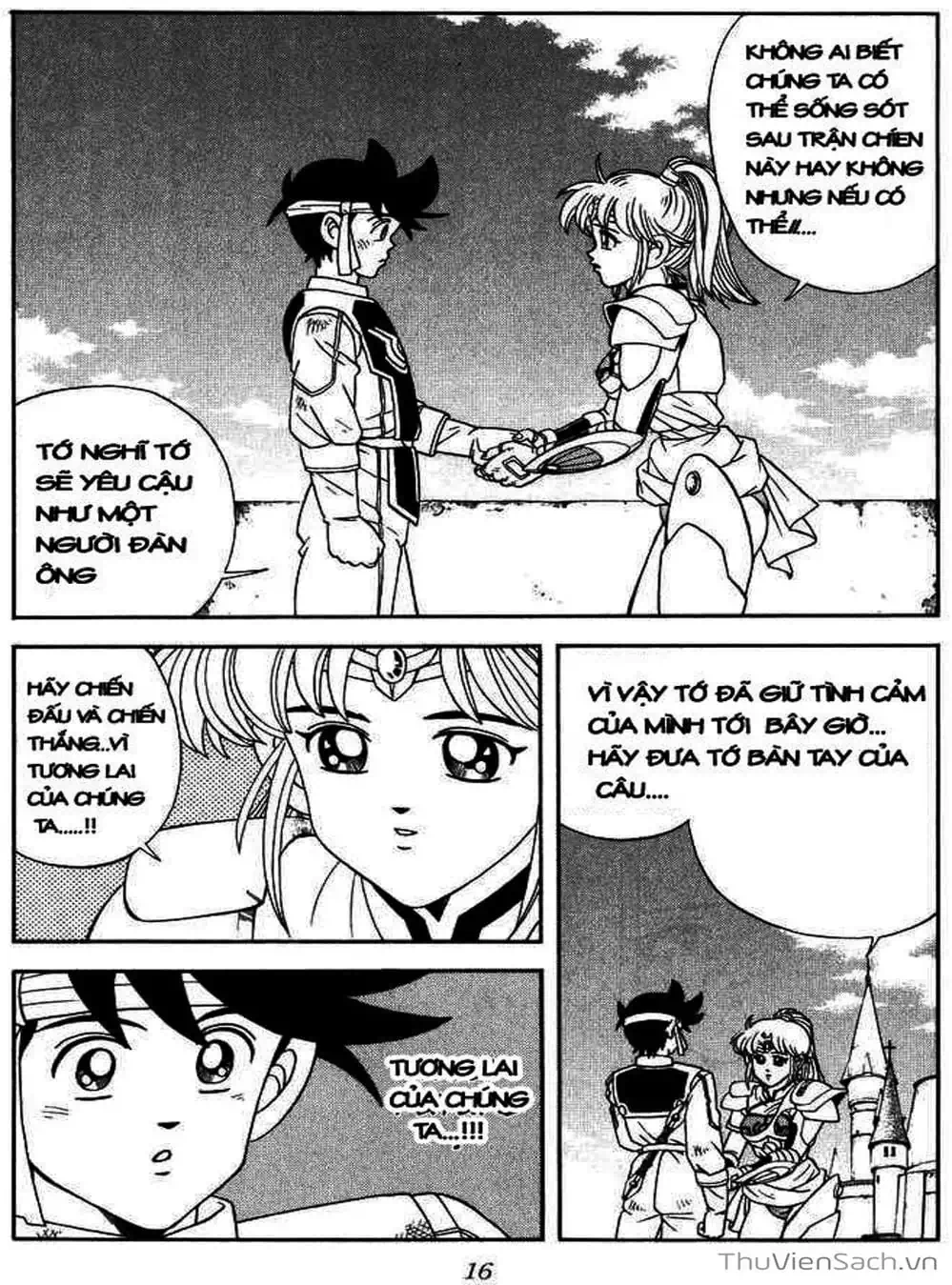 Truyện Tranh Dấu Ấn Rồng Thiêng - Dragon Quest trang 4