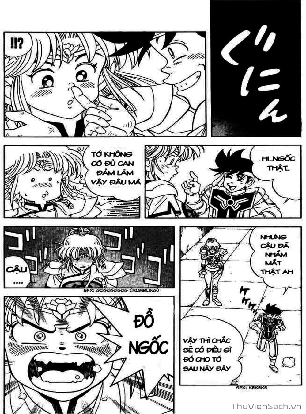 Truyện Tranh Dấu Ấn Rồng Thiêng - Dragon Quest trang 4