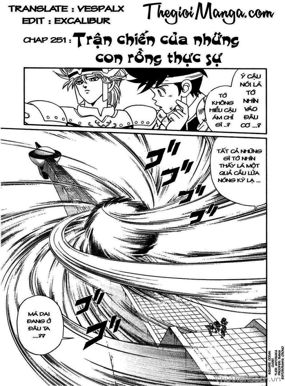 Truyện Tranh Dấu Ấn Rồng Thiêng - Dragon Quest trang 4