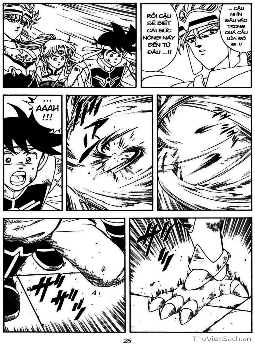 Truyện Tranh Dấu Ấn Rồng Thiêng - Dragon Quest trang 4