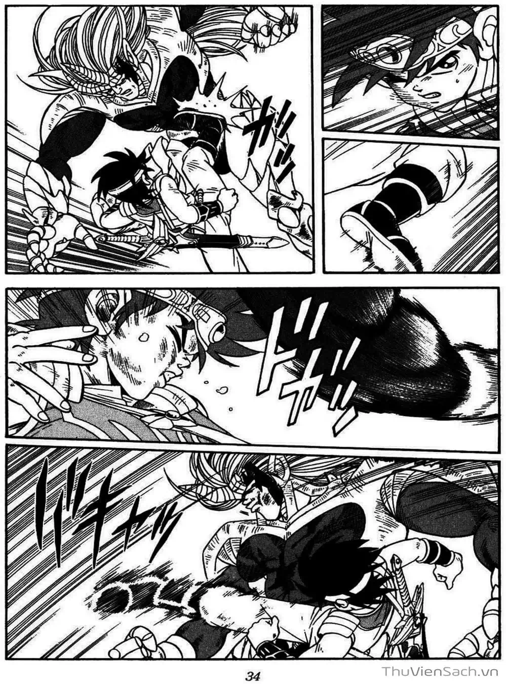 Truyện Tranh Dấu Ấn Rồng Thiêng - Dragon Quest trang 4