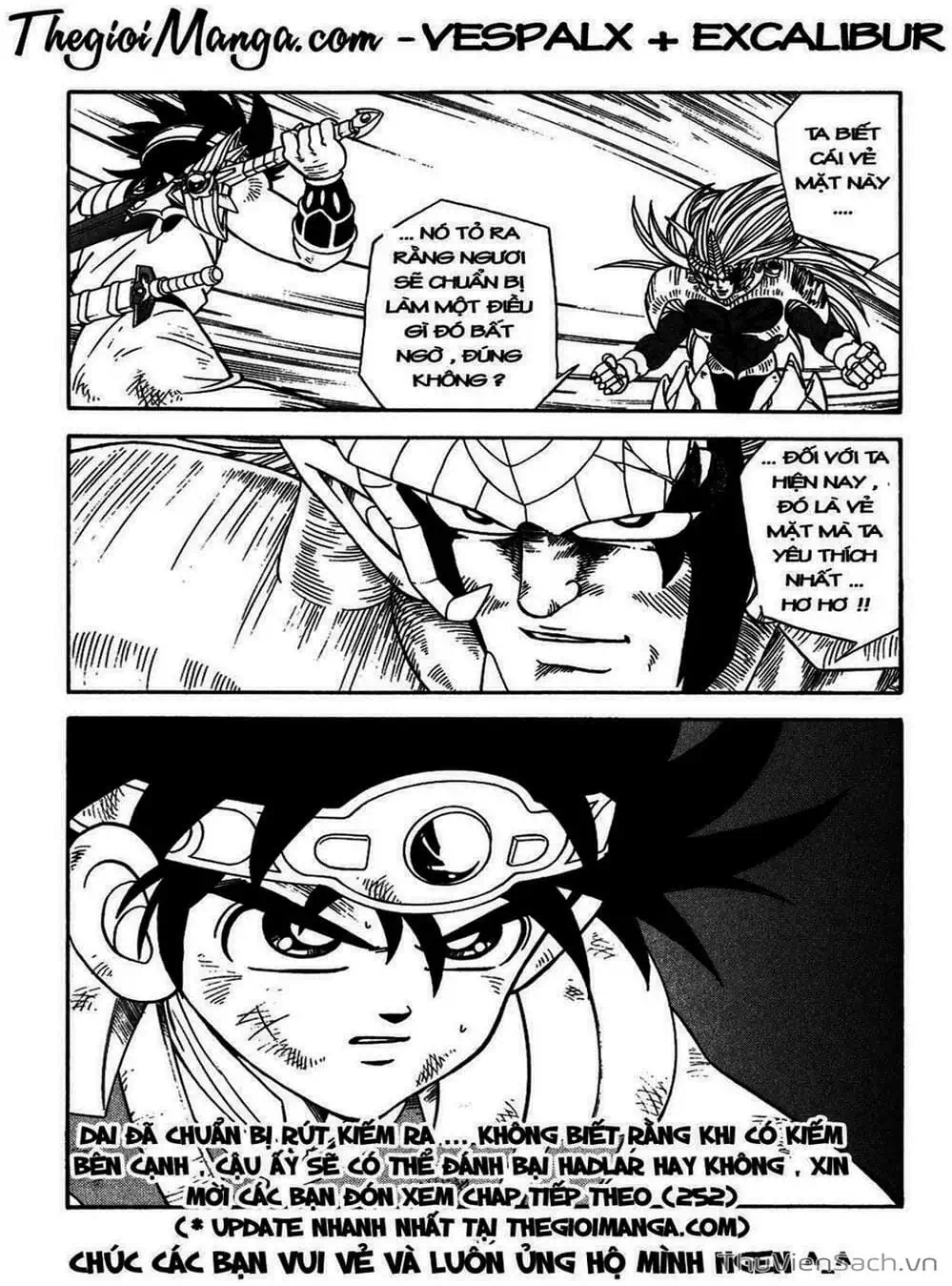 Truyện Tranh Dấu Ấn Rồng Thiêng - Dragon Quest trang 4