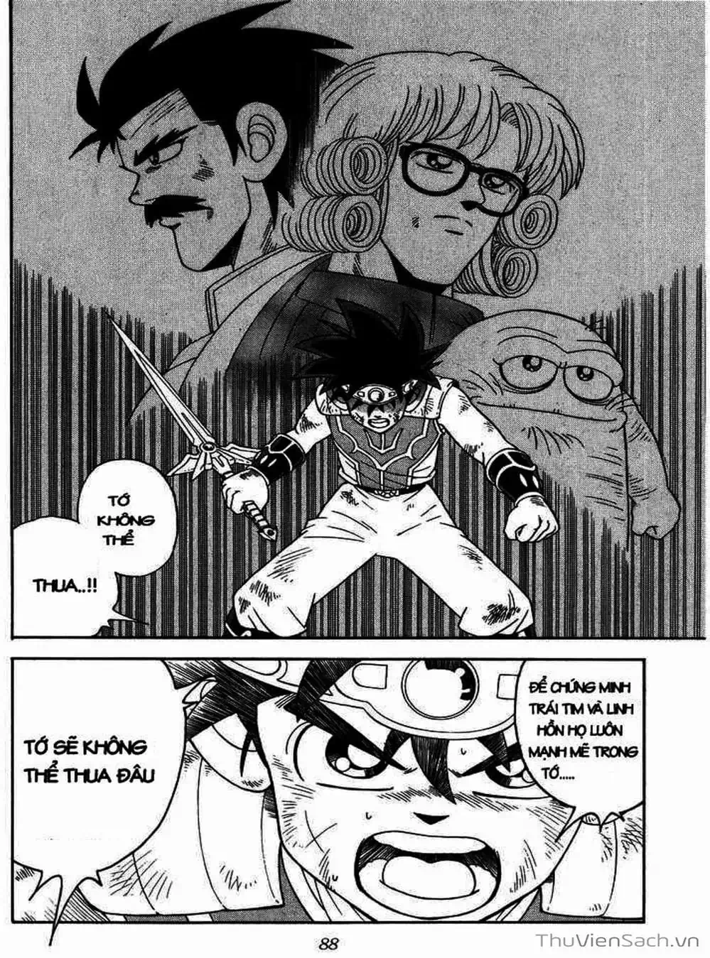 Truyện Tranh Dấu Ấn Rồng Thiêng - Dragon Quest trang 4