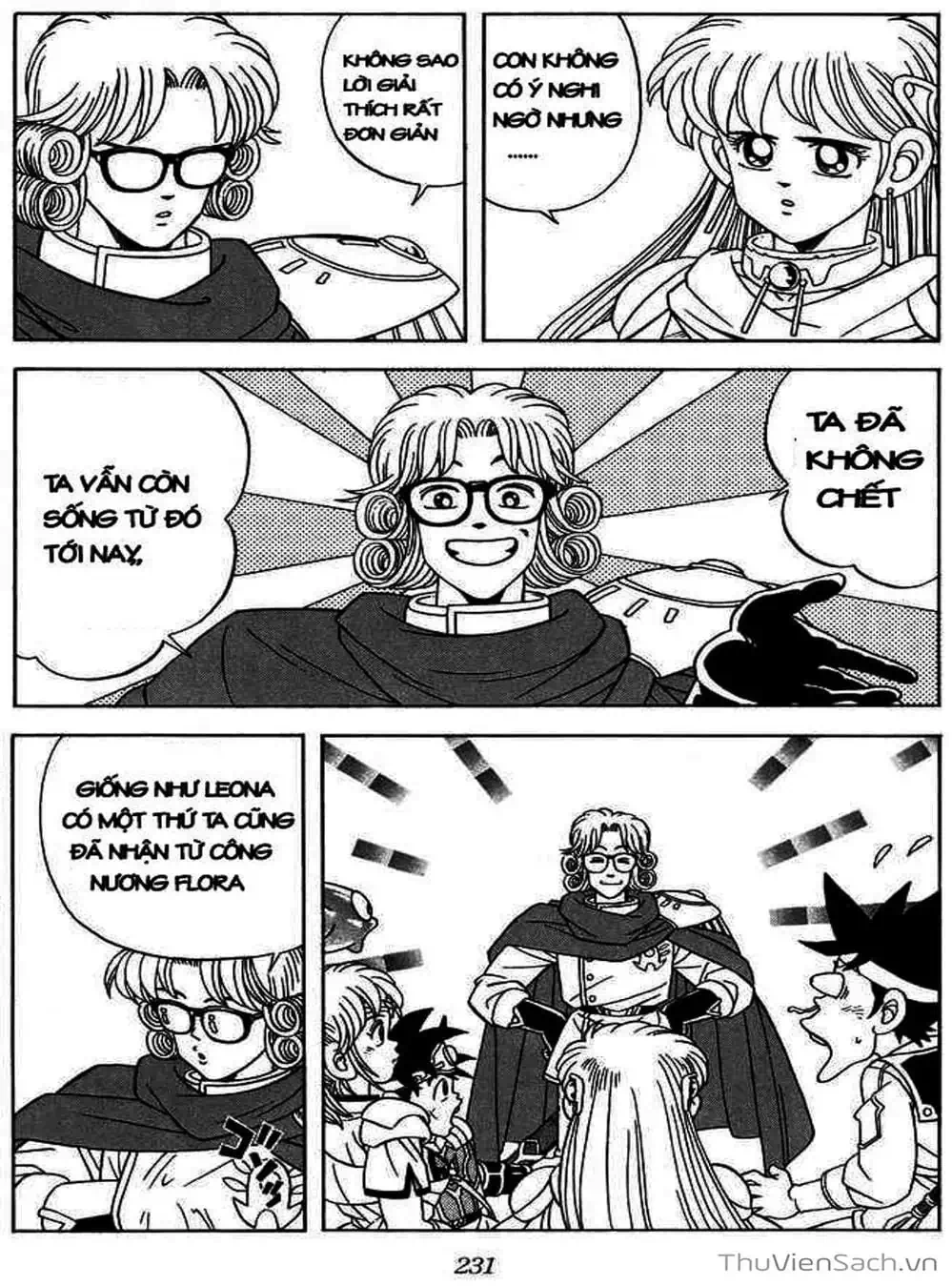 Truyện Tranh Dấu Ấn Rồng Thiêng - Dragon Quest trang 4