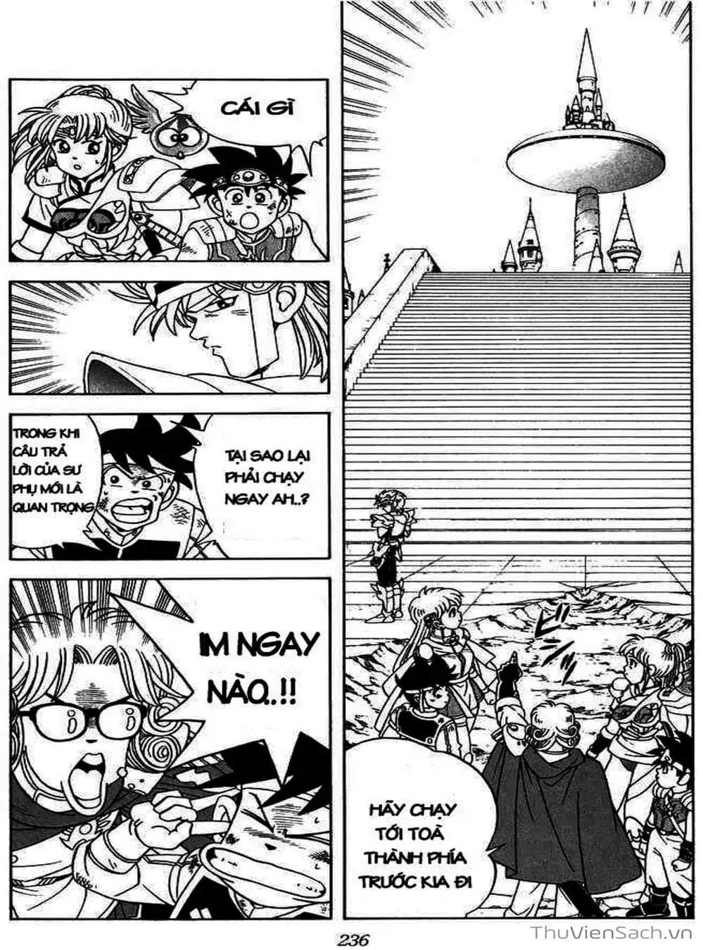 Truyện Tranh Dấu Ấn Rồng Thiêng - Dragon Quest trang 4