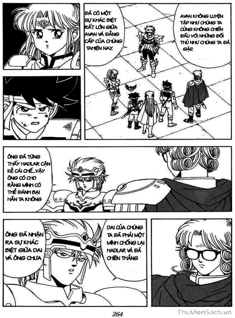 Truyện Tranh Dấu Ấn Rồng Thiêng - Dragon Quest trang 4