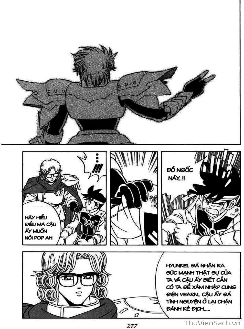 Truyện Tranh Dấu Ấn Rồng Thiêng - Dragon Quest trang 4