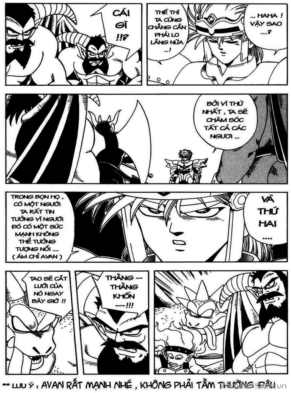 Truyện Tranh Dấu Ấn Rồng Thiêng - Dragon Quest trang 4