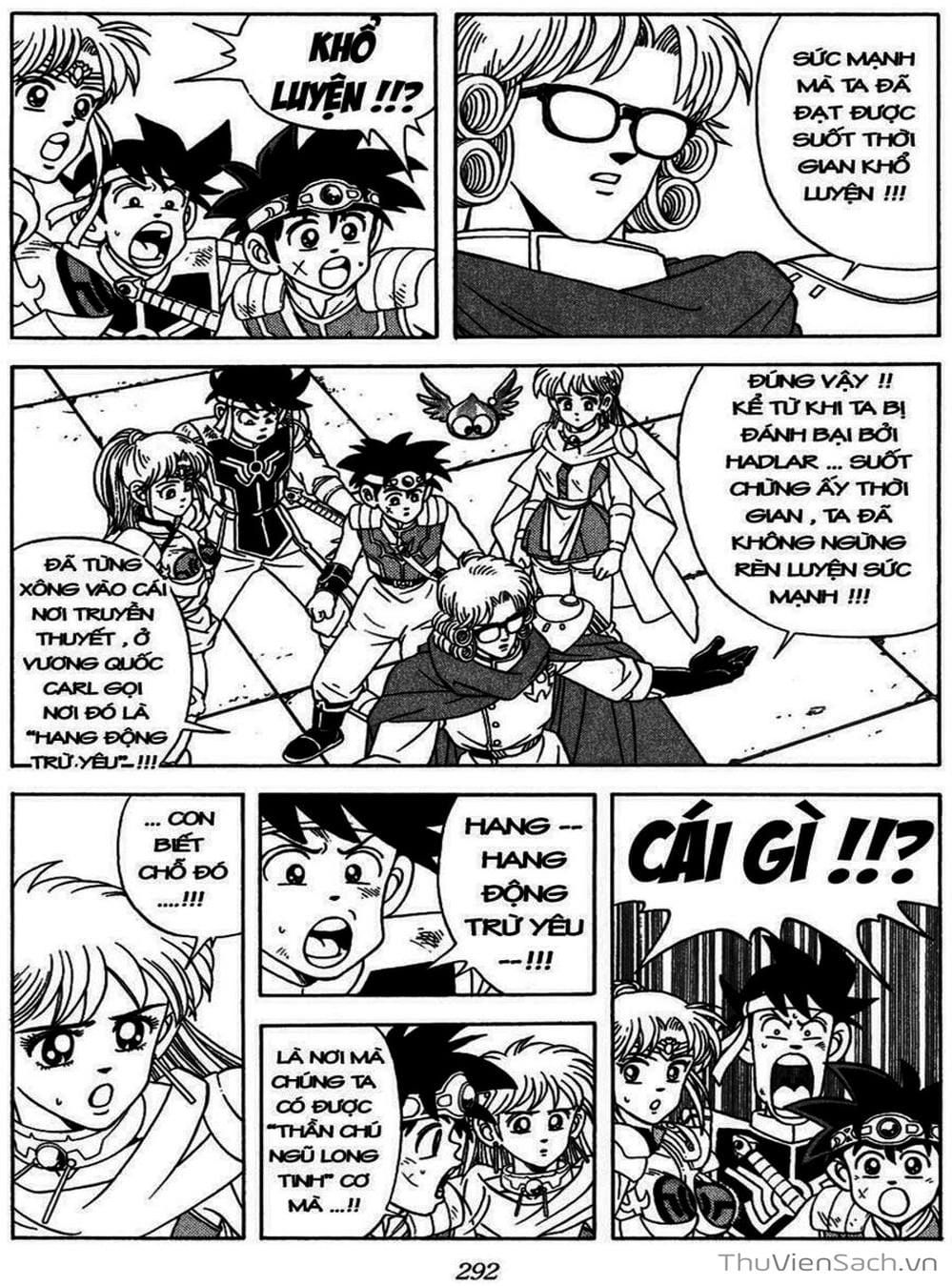 Truyện Tranh Dấu Ấn Rồng Thiêng - Dragon Quest trang 4