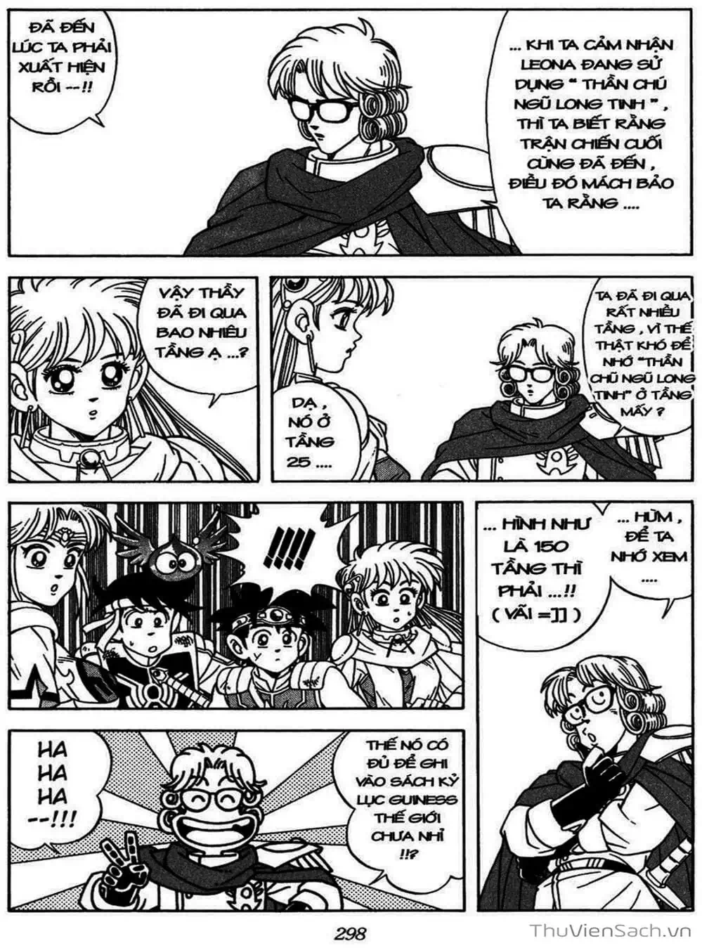 Truyện Tranh Dấu Ấn Rồng Thiêng - Dragon Quest trang 4