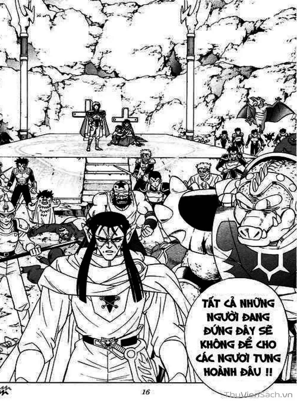 Truyện Tranh Dấu Ấn Rồng Thiêng - Dragon Quest trang 4