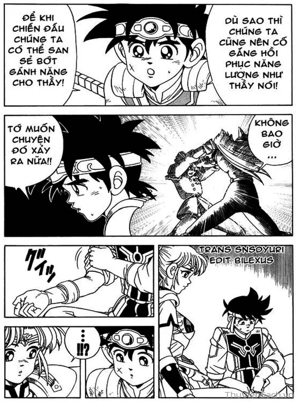 Truyện Tranh Dấu Ấn Rồng Thiêng - Dragon Quest trang 4