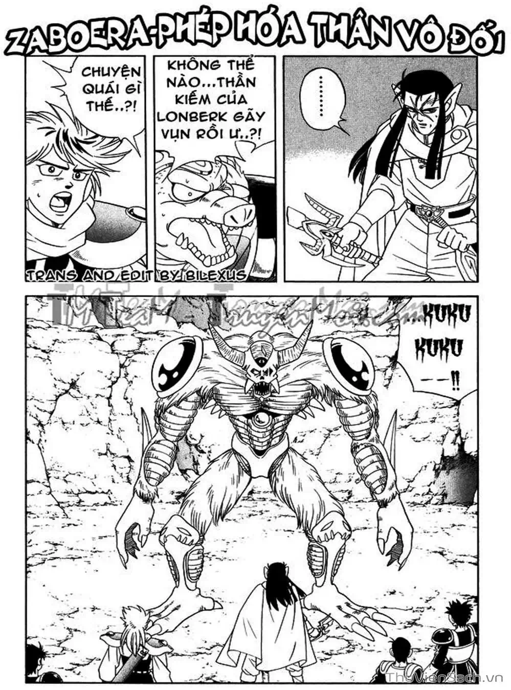 Truyện Tranh Dấu Ấn Rồng Thiêng - Dragon Quest trang 4