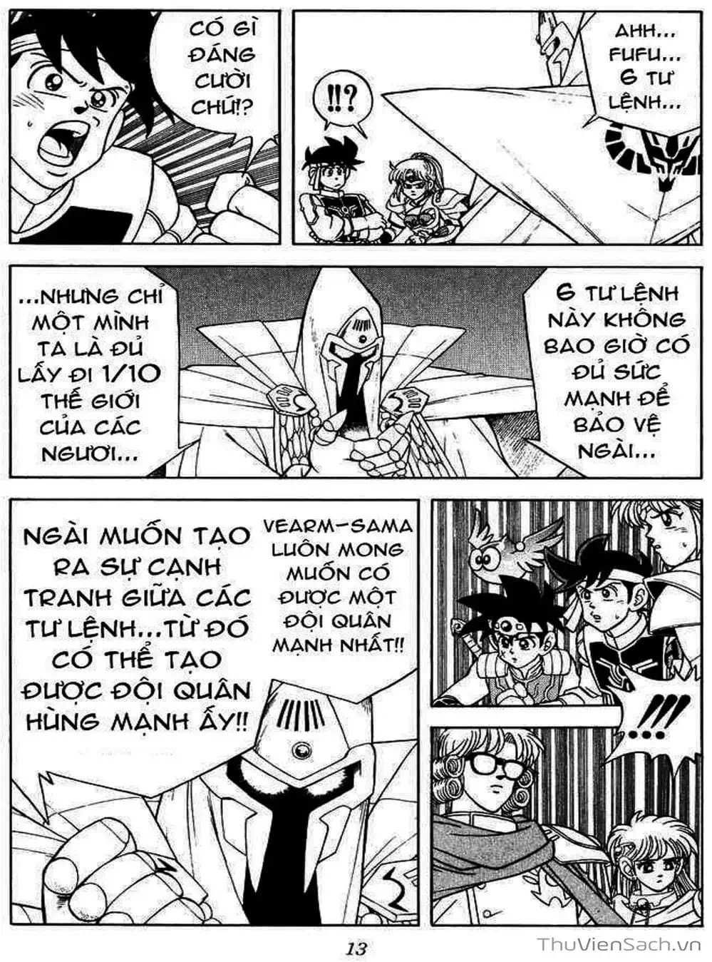 Truyện Tranh Dấu Ấn Rồng Thiêng - Dragon Quest trang 4