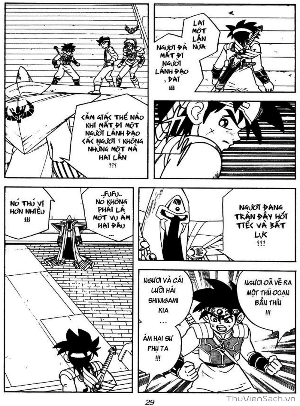 Truyện Tranh Dấu Ấn Rồng Thiêng - Dragon Quest trang 4