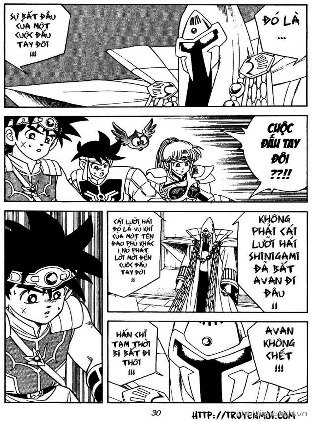 Truyện Tranh Dấu Ấn Rồng Thiêng - Dragon Quest trang 4