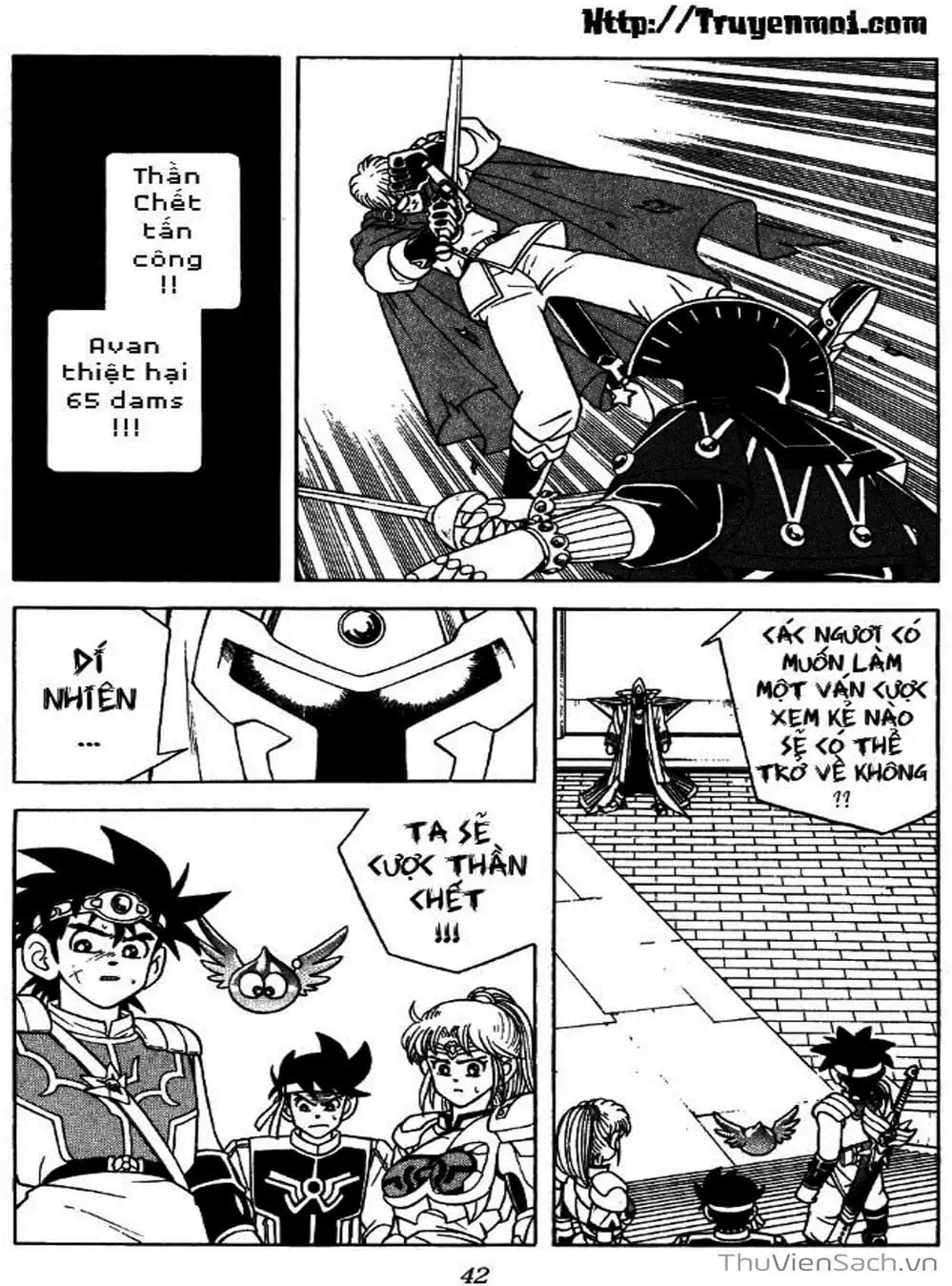 Truyện Tranh Dấu Ấn Rồng Thiêng - Dragon Quest trang 4