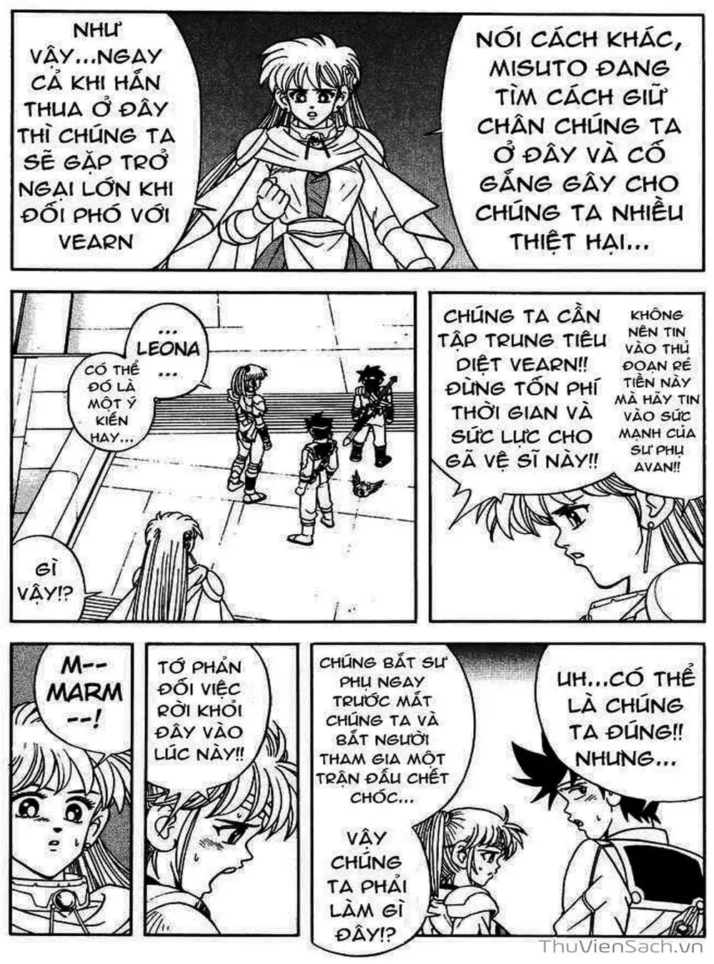 Truyện Tranh Dấu Ấn Rồng Thiêng - Dragon Quest trang 4