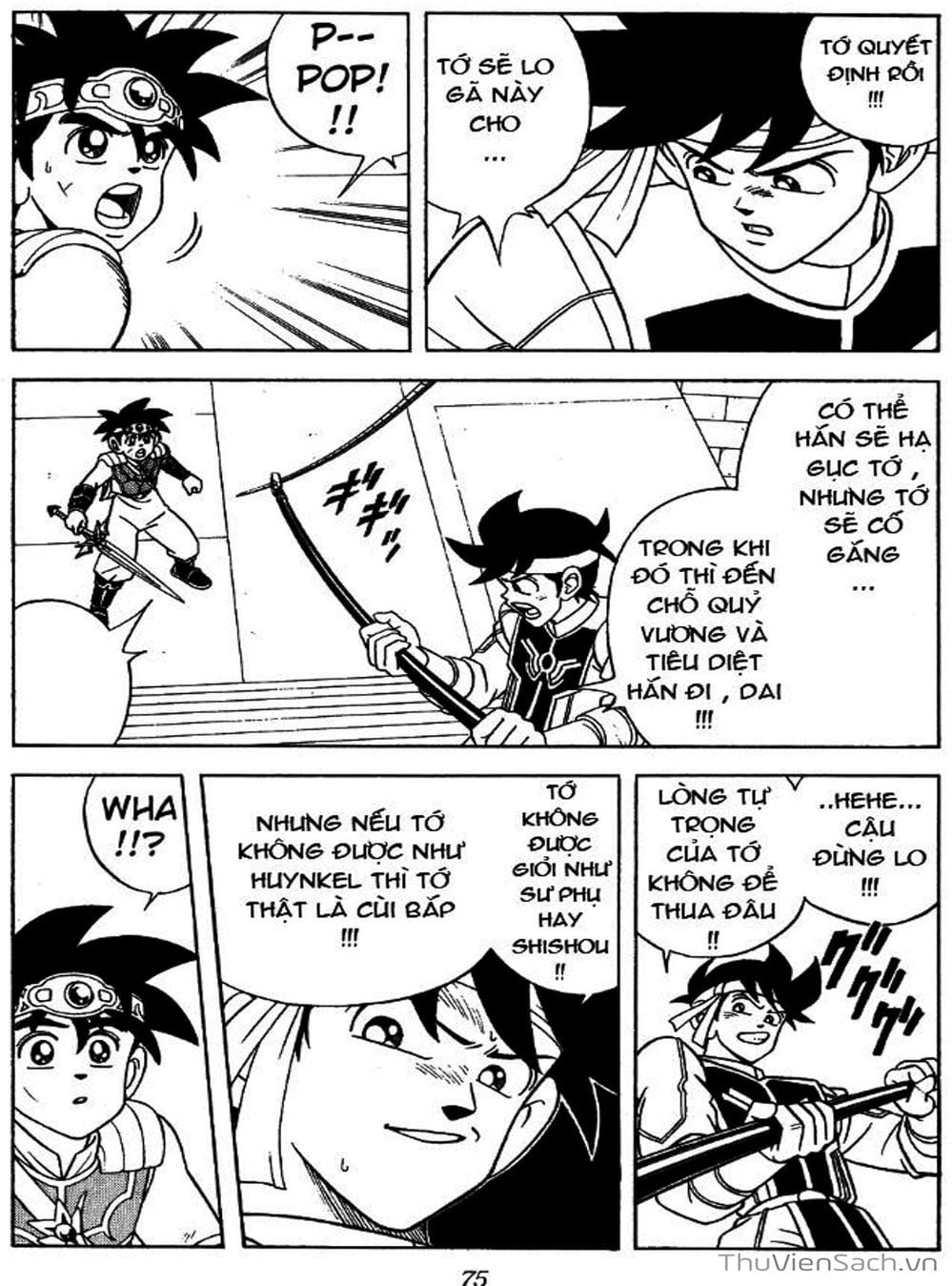 Truyện Tranh Dấu Ấn Rồng Thiêng - Dragon Quest trang 4