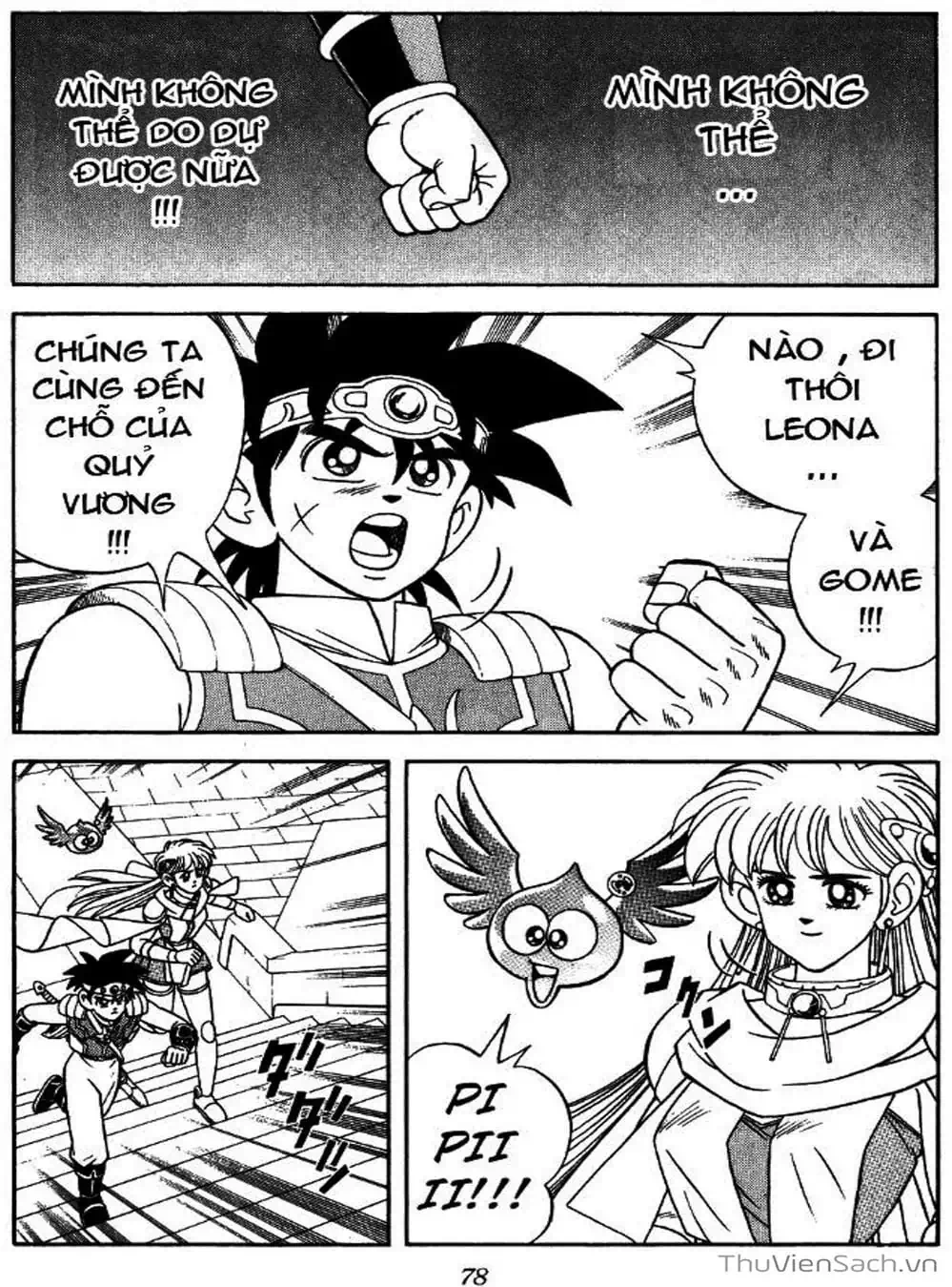 Truyện Tranh Dấu Ấn Rồng Thiêng - Dragon Quest trang 4