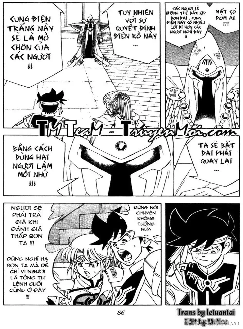 Truyện Tranh Dấu Ấn Rồng Thiêng - Dragon Quest trang 4