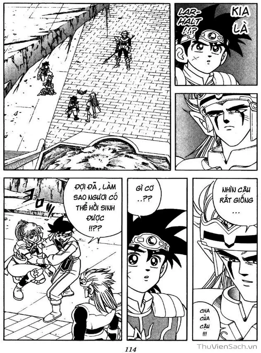 Truyện Tranh Dấu Ấn Rồng Thiêng - Dragon Quest trang 4