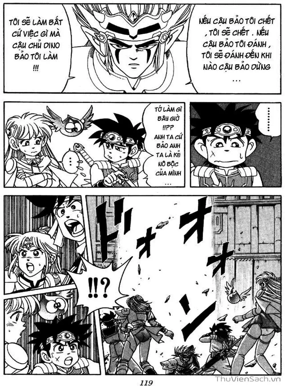 Truyện Tranh Dấu Ấn Rồng Thiêng - Dragon Quest trang 4