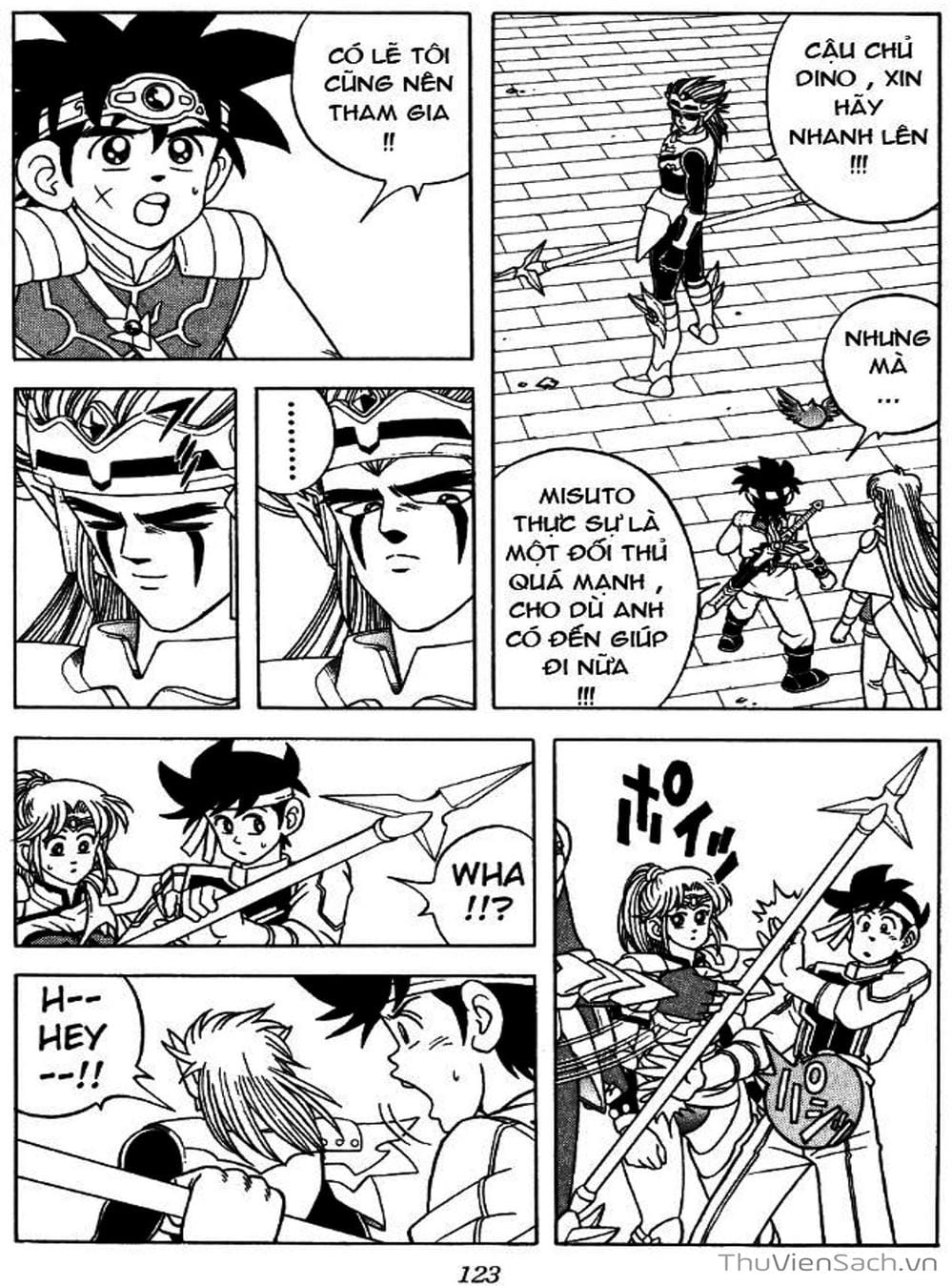 Truyện Tranh Dấu Ấn Rồng Thiêng - Dragon Quest trang 4