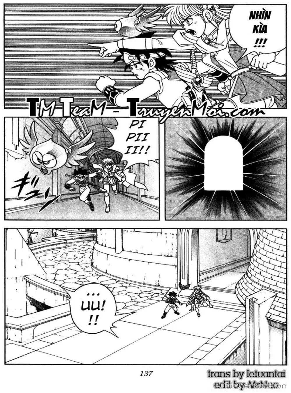 Truyện Tranh Dấu Ấn Rồng Thiêng - Dragon Quest trang 4