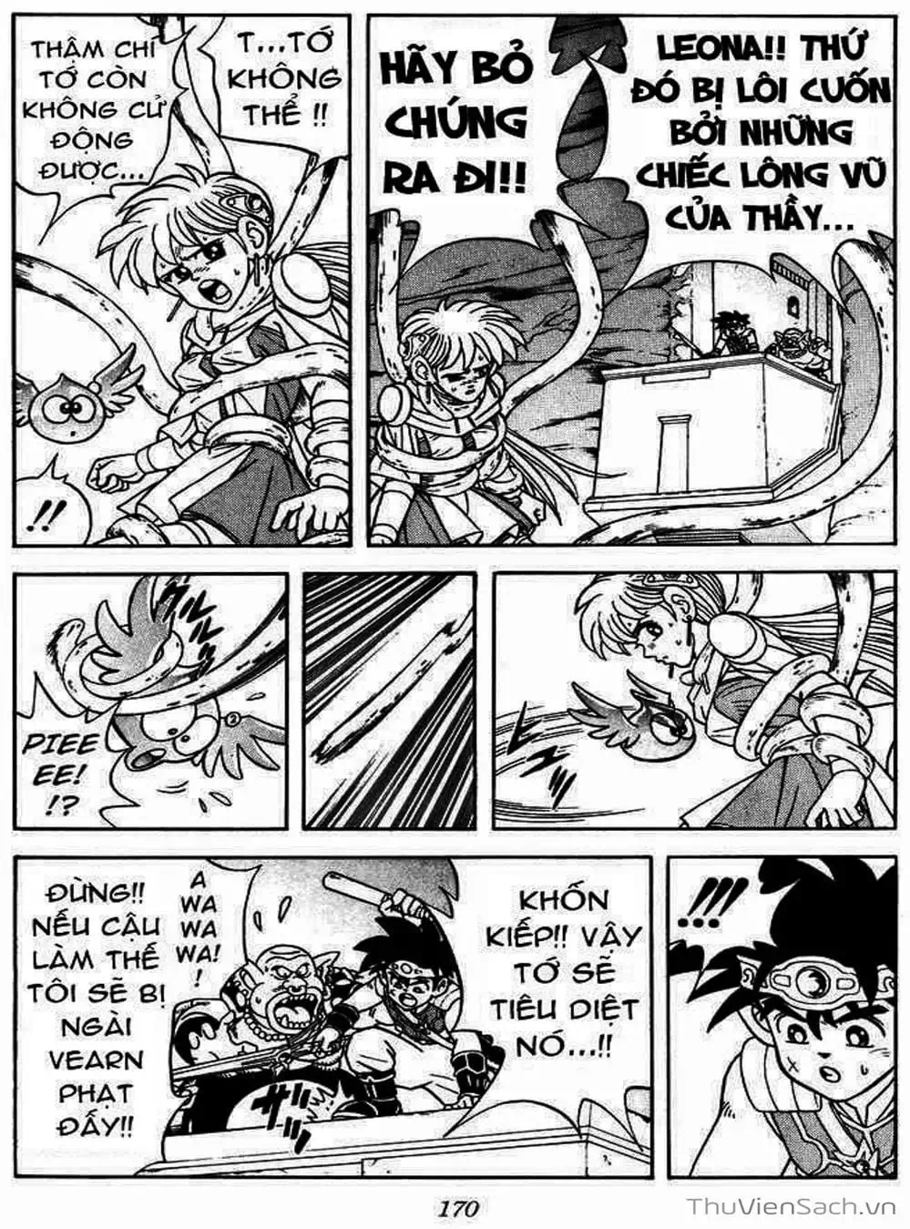 Truyện Tranh Dấu Ấn Rồng Thiêng - Dragon Quest trang 4