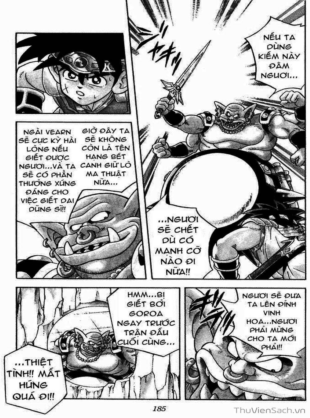 Truyện Tranh Dấu Ấn Rồng Thiêng - Dragon Quest trang 4