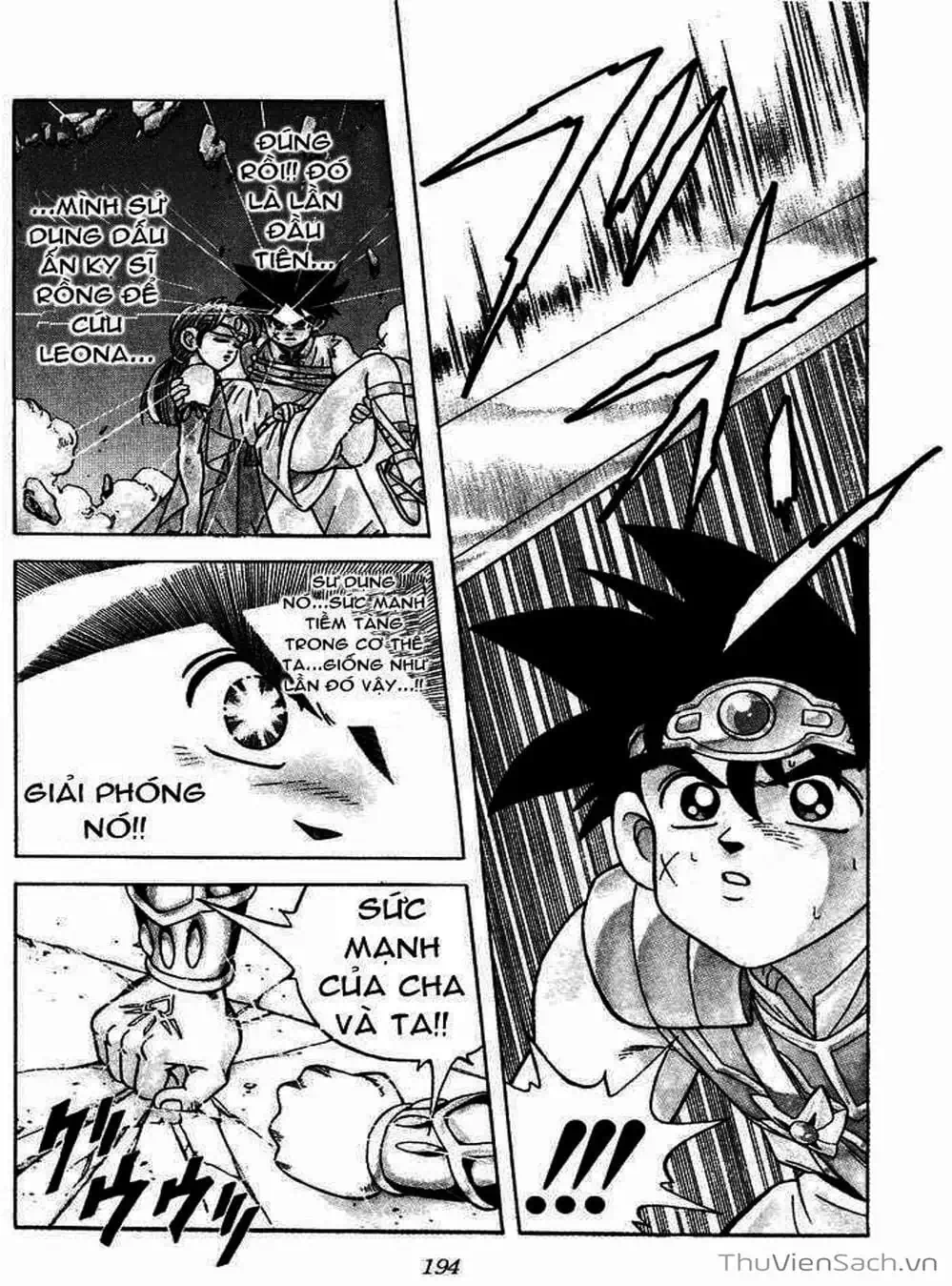 Truyện Tranh Dấu Ấn Rồng Thiêng - Dragon Quest trang 4