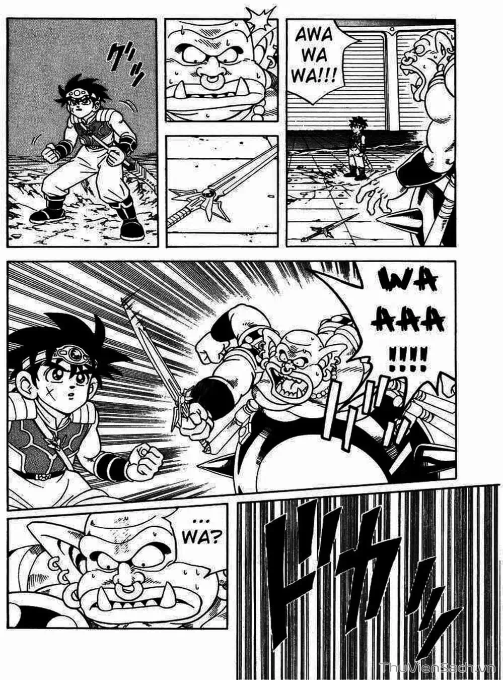 Truyện Tranh Dấu Ấn Rồng Thiêng - Dragon Quest trang 4