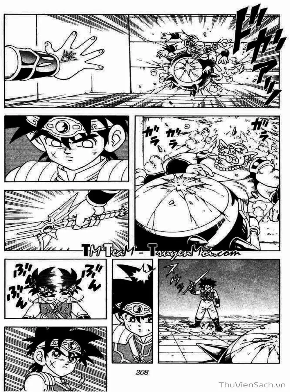 Truyện Tranh Dấu Ấn Rồng Thiêng - Dragon Quest trang 4