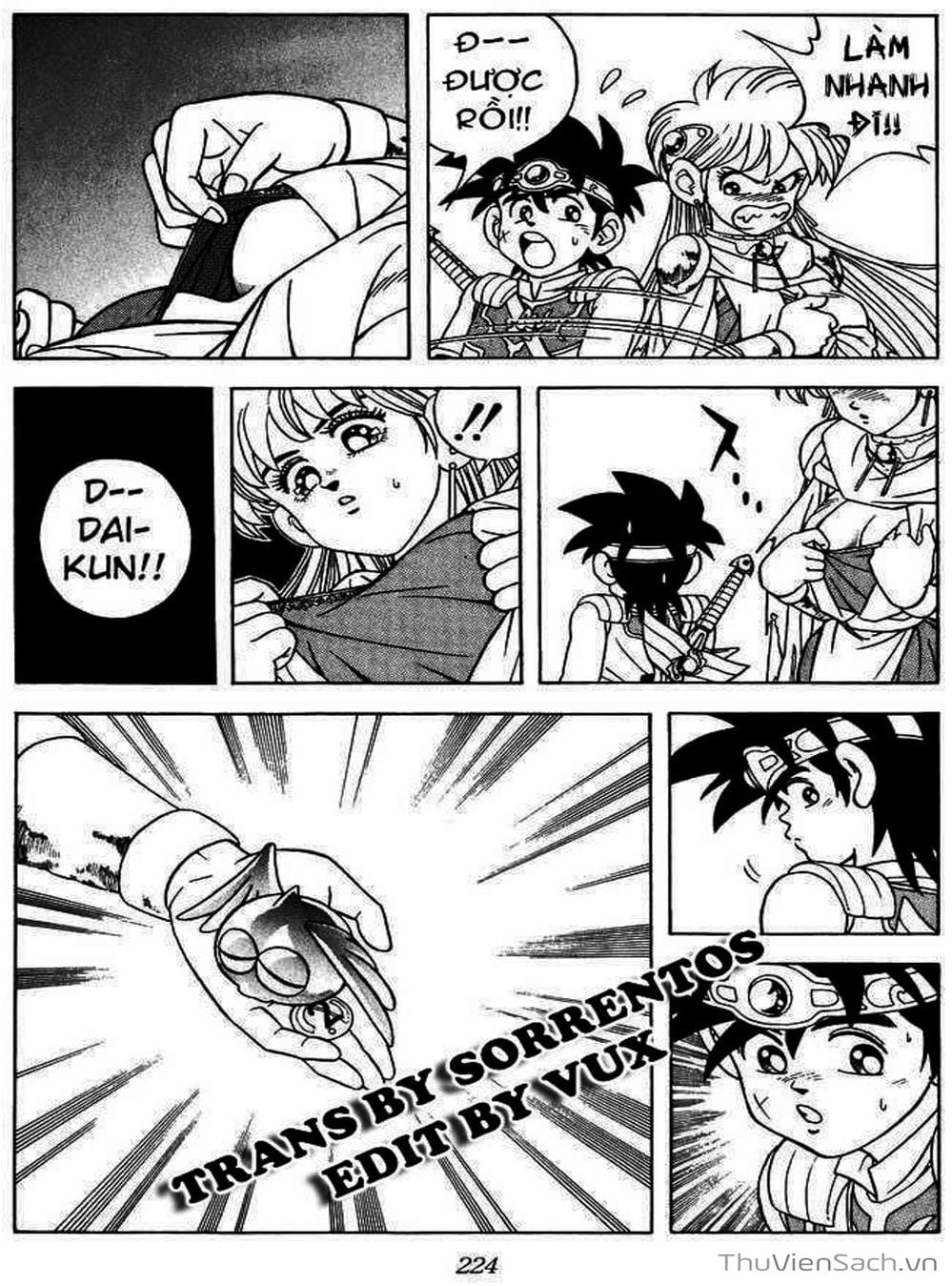 Truyện Tranh Dấu Ấn Rồng Thiêng - Dragon Quest trang 4