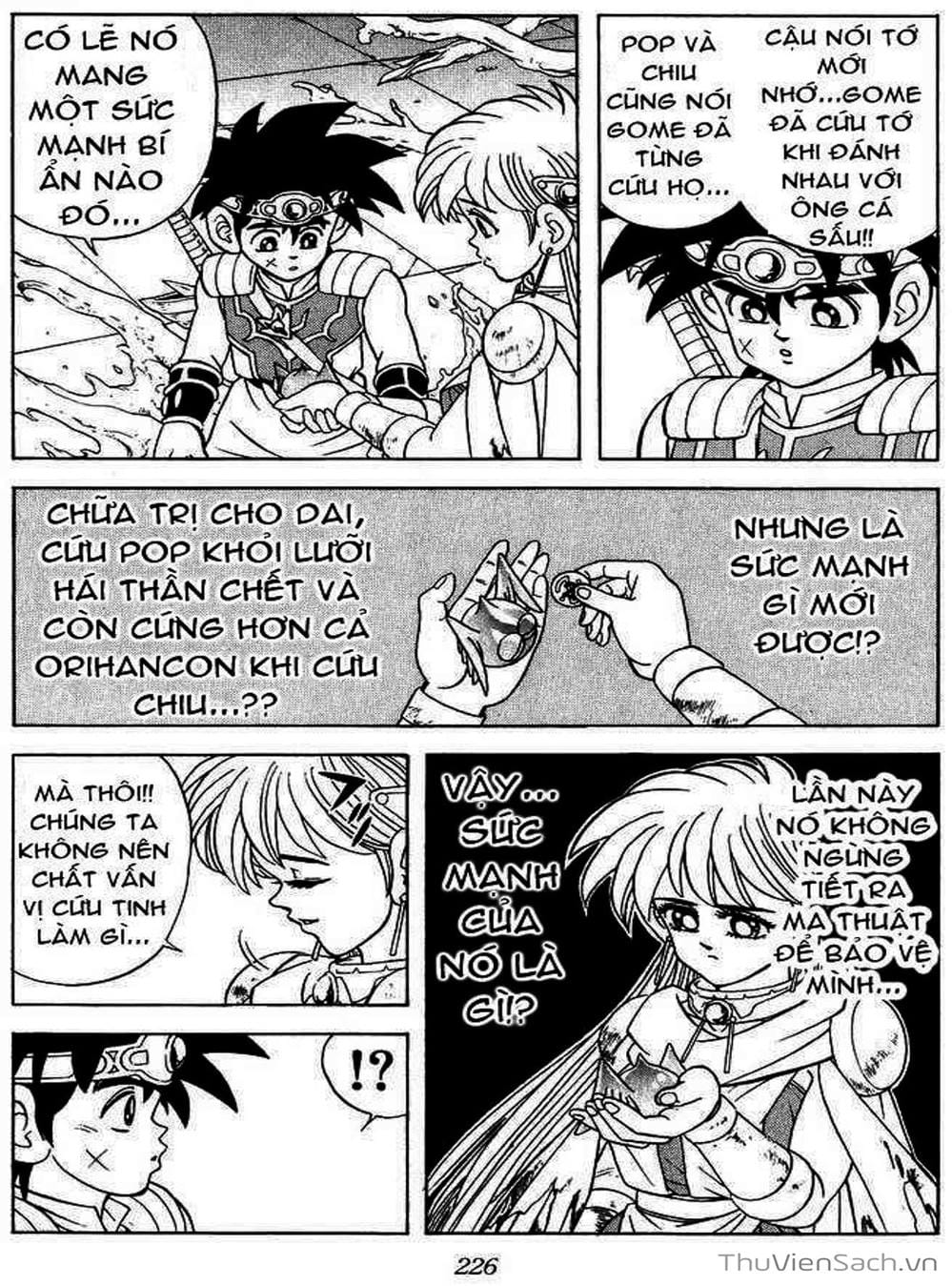 Truyện Tranh Dấu Ấn Rồng Thiêng - Dragon Quest trang 4