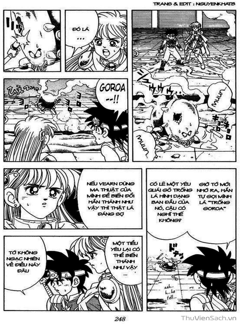 Truyện Tranh Dấu Ấn Rồng Thiêng - Dragon Quest trang 4