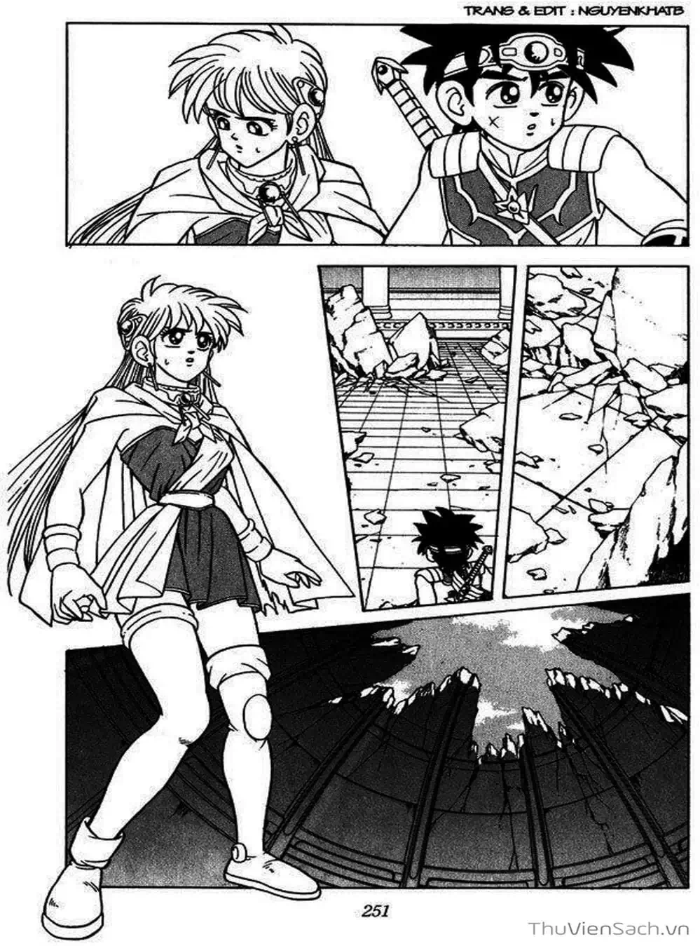 Truyện Tranh Dấu Ấn Rồng Thiêng - Dragon Quest trang 4