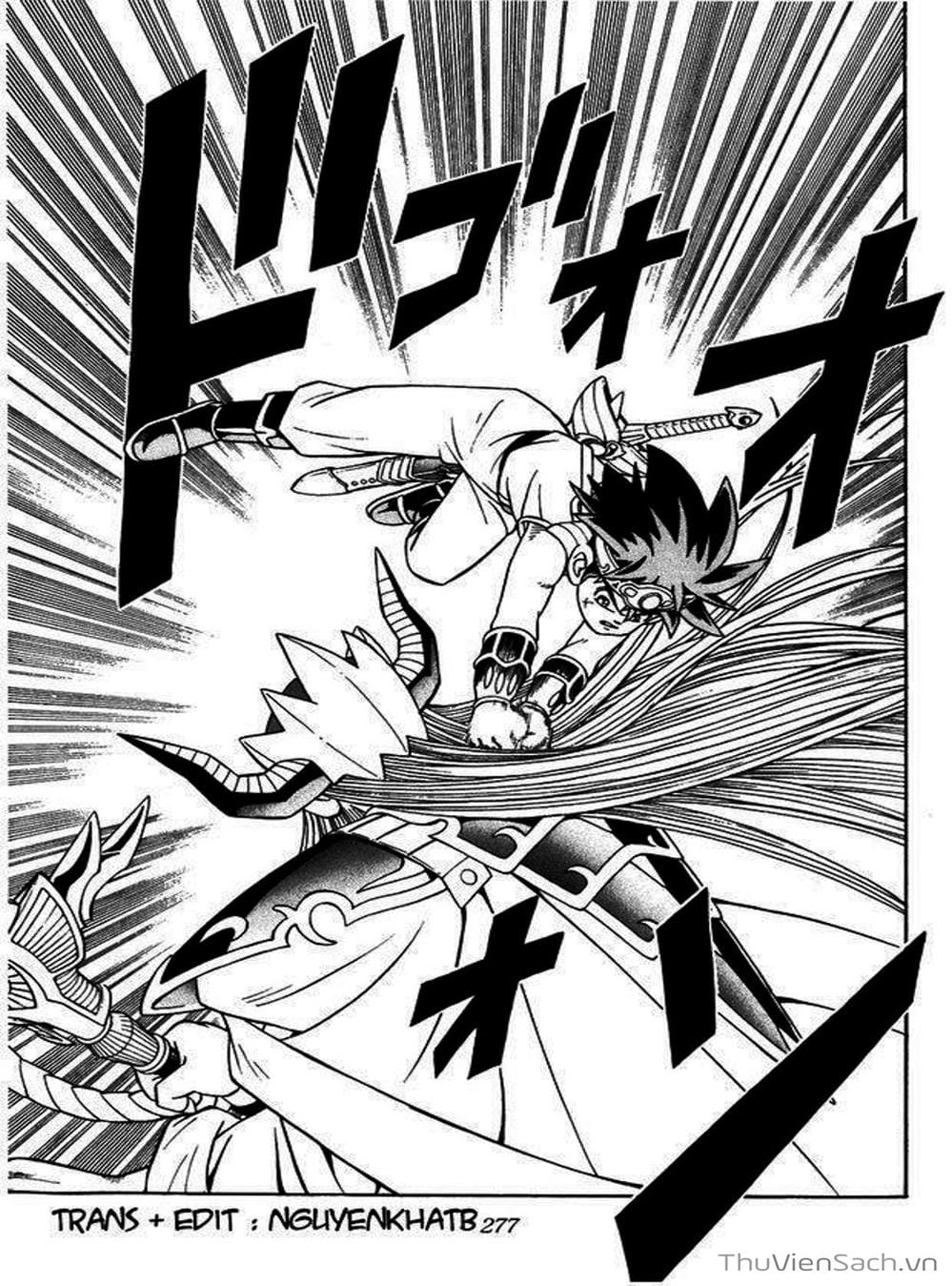 Truyện Tranh Dấu Ấn Rồng Thiêng - Dragon Quest trang 4