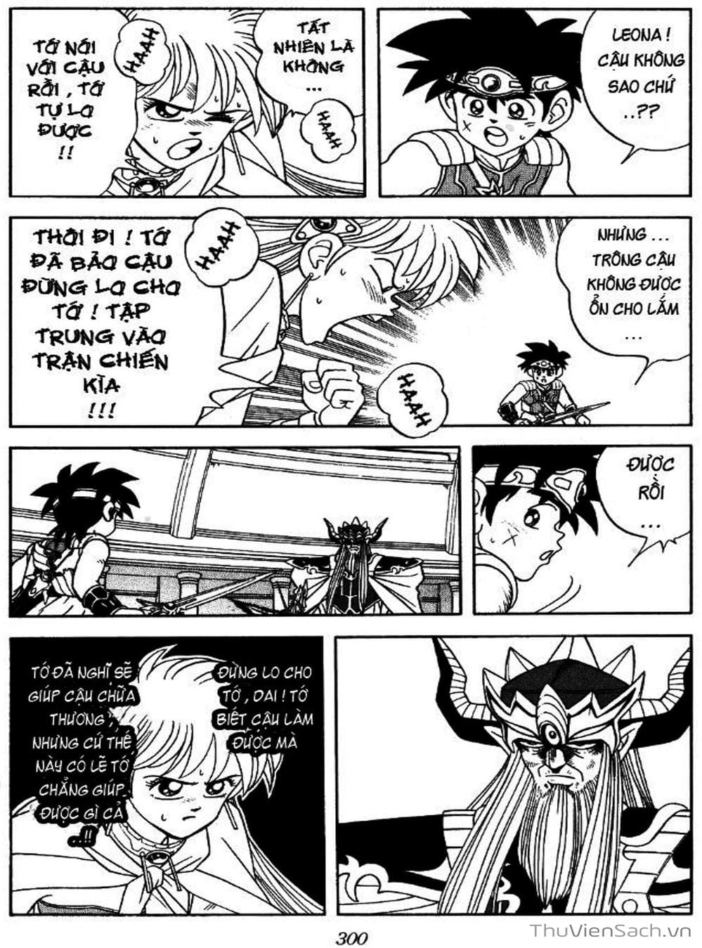 Truyện Tranh Dấu Ấn Rồng Thiêng - Dragon Quest trang 4