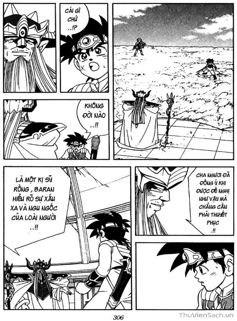 Truyện Tranh Dấu Ấn Rồng Thiêng - Dragon Quest trang 4