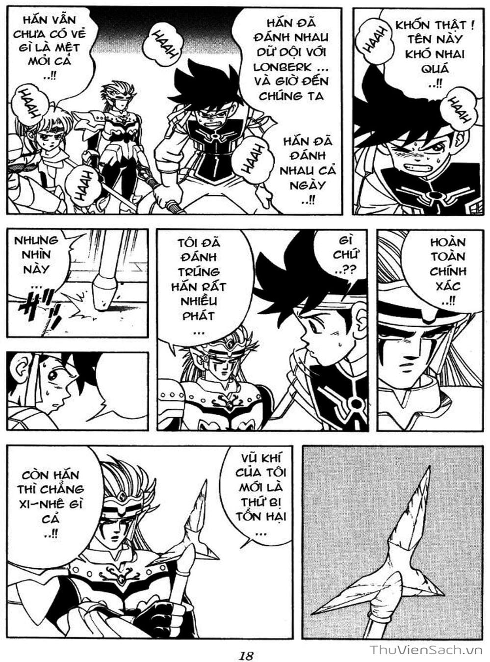 Truyện Tranh Dấu Ấn Rồng Thiêng - Dragon Quest trang 4